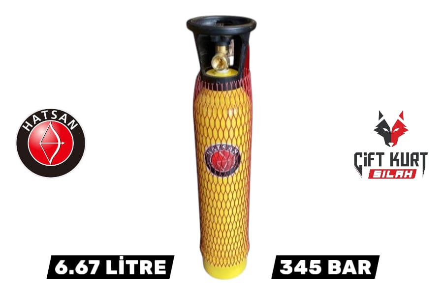 Hatsan SCUBA ÇELİK TÜP 6.67 LT 345 BAR 